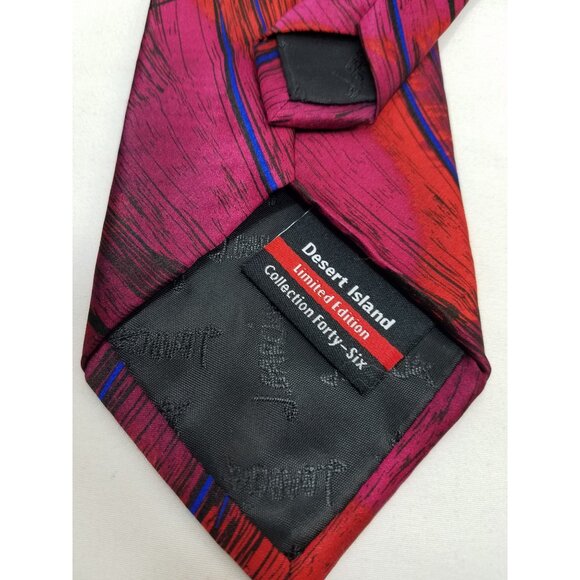 Jerry Garcia Silk Tie Desert Island Limited Edition Collection Forty Six 2008 - Picture 4 of 7